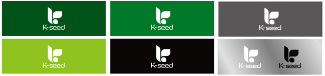 k-seed 상표 배경색상